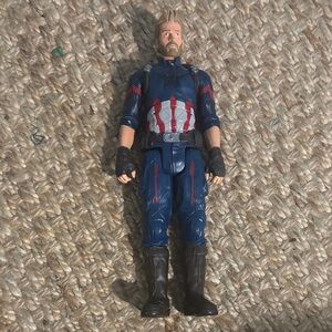 Captain America figurine